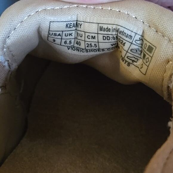 Vionic Kearny NEW Women's Platform Slip-On Comfort Sneaker Rose Gold Size 9 WIDE - Picture 11 of 11